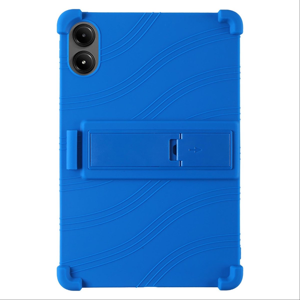 Dailygoods - Dailygoody - Hoes - Tablet bescherming - Valbescherming - Donkerblauw - Zachte TPU siliconen - Geschikt voor Redmi Pad Pro 12.1 - Model 12.1