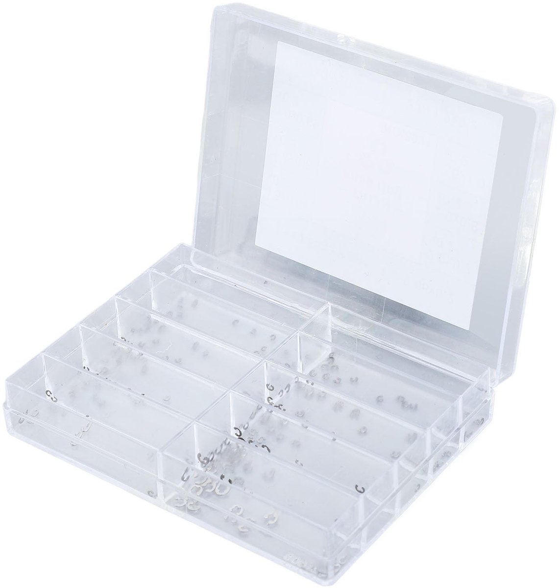 Dailygoods - Dailygoody - Horlogereparatie Borgring - Borgring Set - Diverse Maten - Metalen Horlogedrukknopclips - Verbeter Tijdige Reparaties - Geschikt voor Hor...