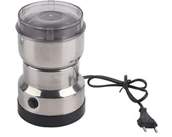 Dailygoods - Dailygoody - Elektrische koffiemolen - Roestvrij staal - Eenvoudig te bedienen - Vers gemalen koffie - Granen en noten - Geschikt voor thuisgebru