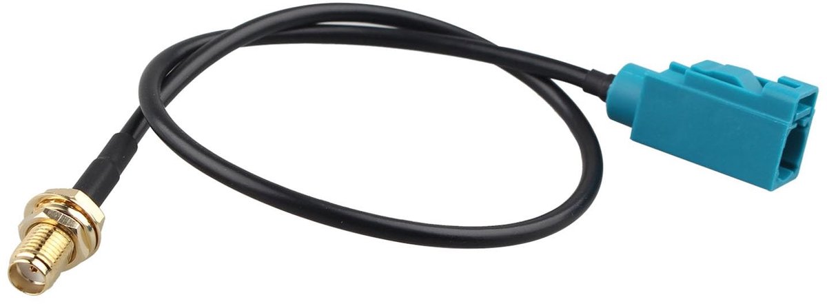 Dailygoods - Dailygoody - Antenne Adapter Kabel - Fakra Z Female naar SMA Female - 30cm - Auto Stereo Android Head Unit GPS Navigatie FM AM Radio Sirius XM Sa