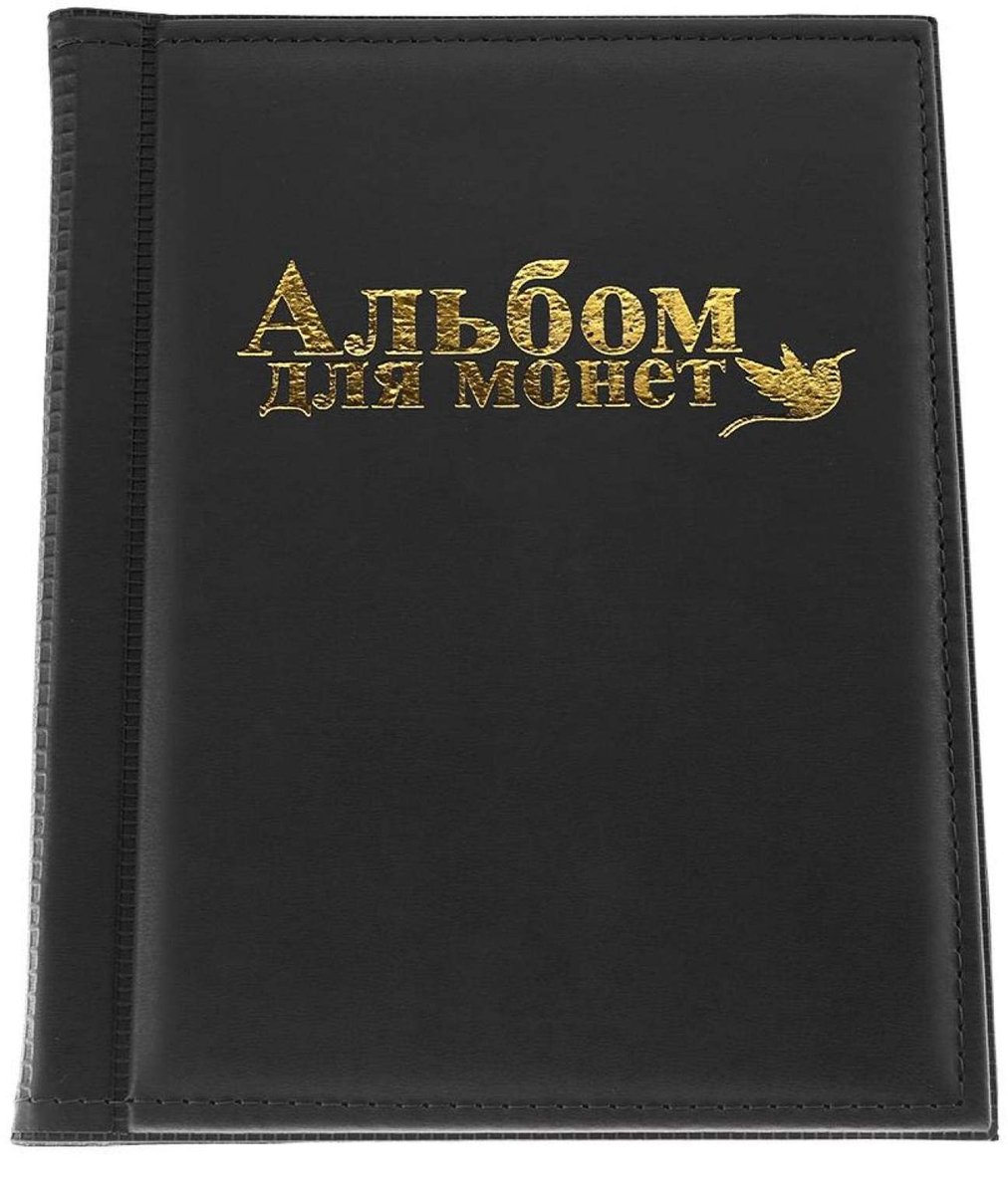 Dailygoods - Dailygoody - Muntenverzamelhouder Album - Muntenverzamelboek - 250 Zakken - Donker 's nachts - Geldverzamelhouder - Coin Collection - Geschikt voor Ve...