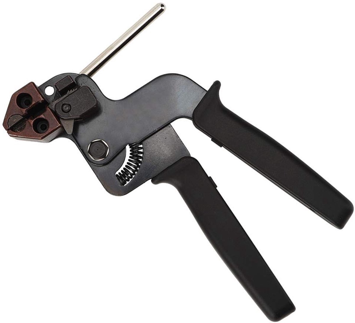 Dailygoods - Dailygoody - Cable Tie Gun - Kabelbinders - Automatische Spanner en Snijtool - Zwart - Handig Gereedschap - Geschikt voor Kabelbinders - Kleur...
