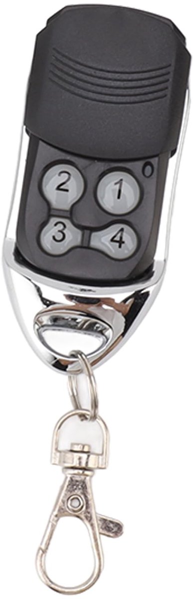 Dailygoody - Garagedeuropener - Afstandsbediening 4 Knoppen - Programmeerbaar - 433,42 MHz - Handig en veilig - Compact model