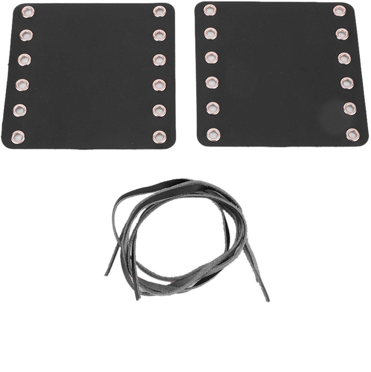 Dailygoods - Dailygoody - Lederen motorfietsstuurgrepen - Motorfiets accessoires - Zwart - Comfort - Geschikt voor de meeste motorfietsen