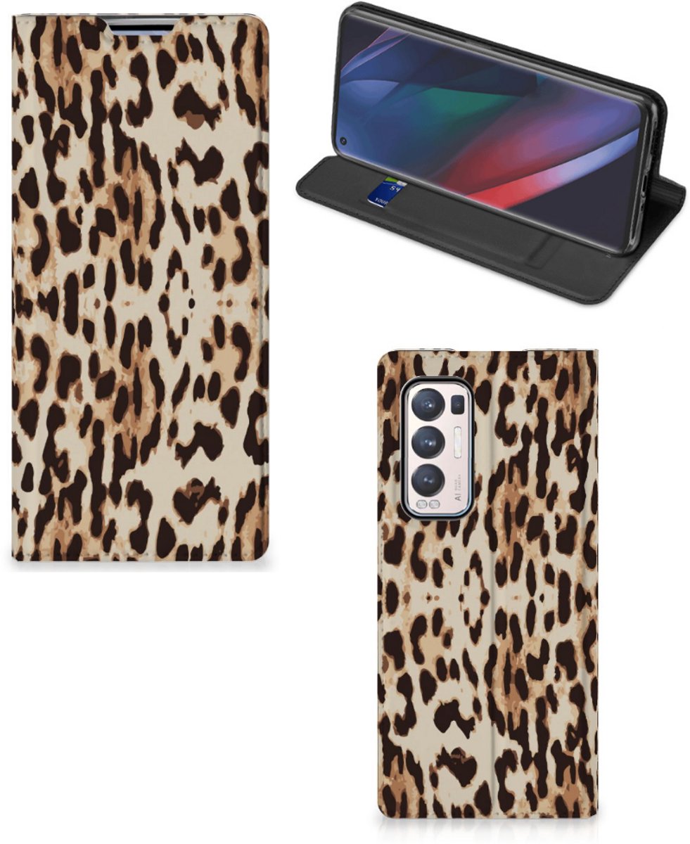 OPPO Find X3 Neo Hoesje maken Leopard