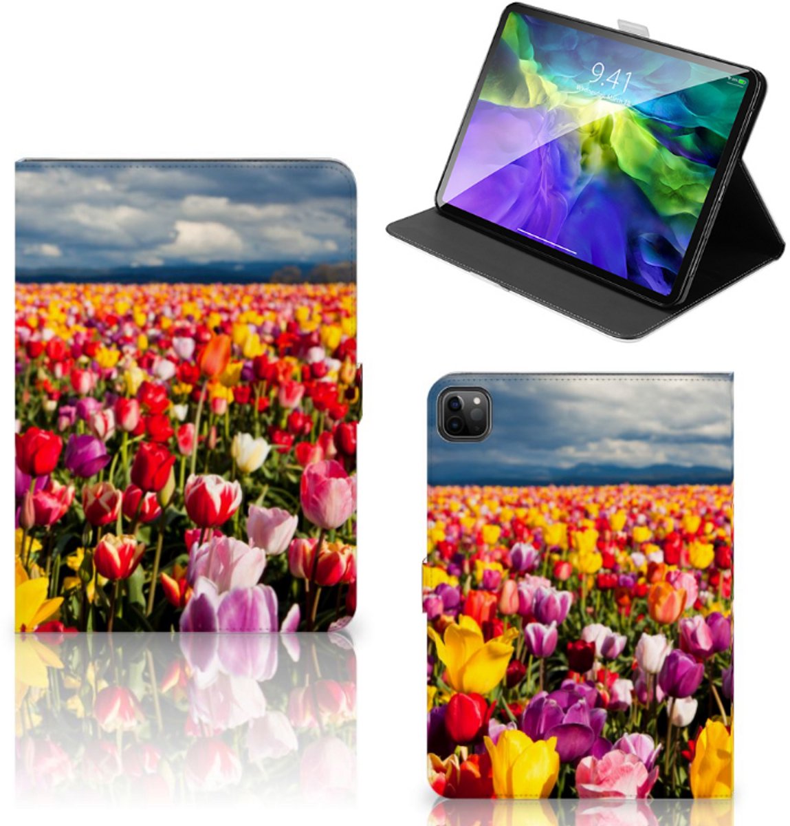 iPad Pro 11 2020/2021/2022 Tablet Cover Tulpen