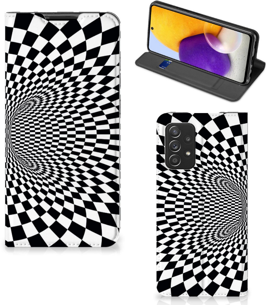 Samsung Galaxy A72 (5G/4G) Stand Case Illusie