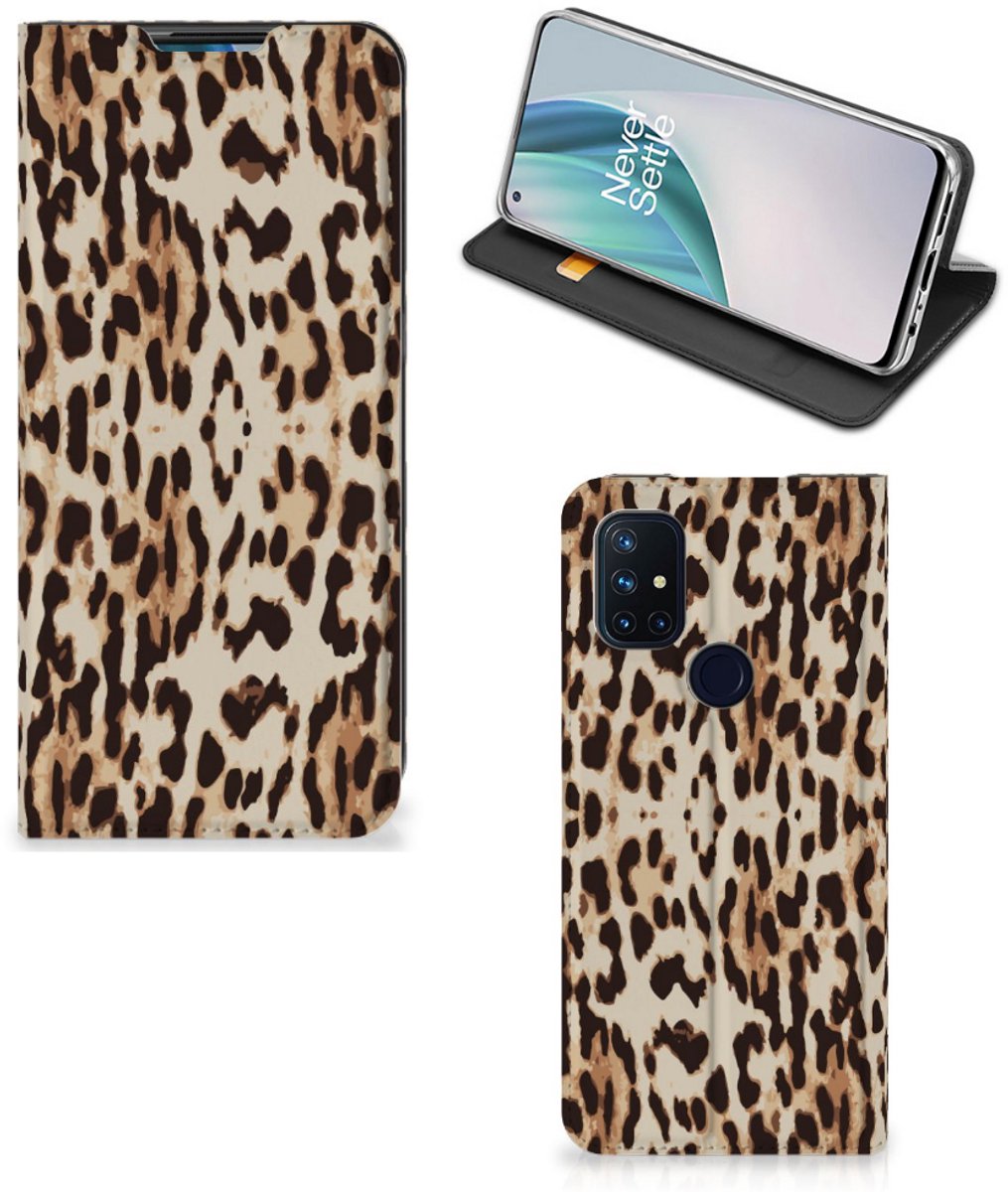OnePlus Nord N10 5G Hoesje maken Leopard
