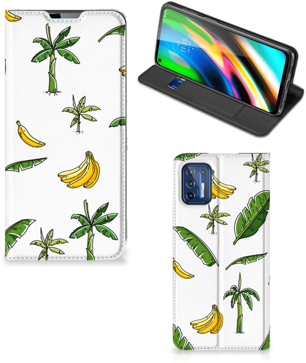 Motorola Moto G9 Plus Smart Cover Banana Tree