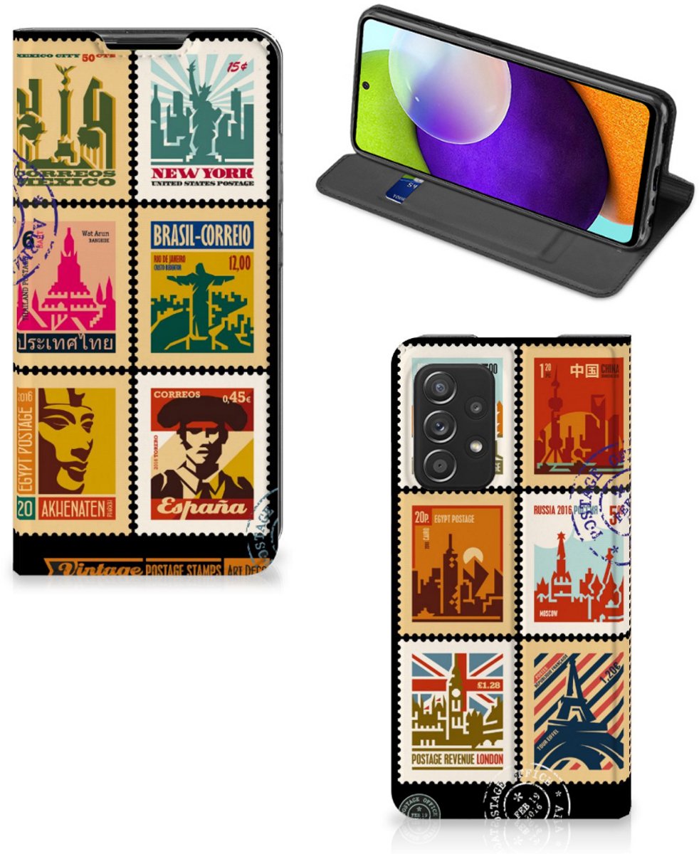 Samsung Galaxy A52 Book Cover Postzegels