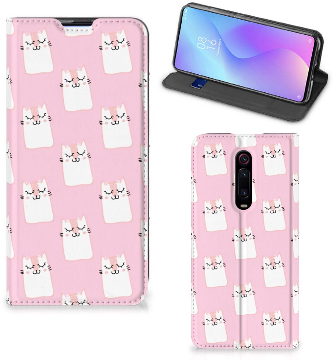 Xiaomi Mi 9T Pro Hoesje maken Sleeping Cats
