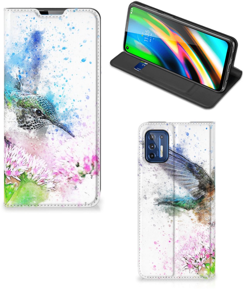 Bookcase Motorola Moto G9 Plus Vogel