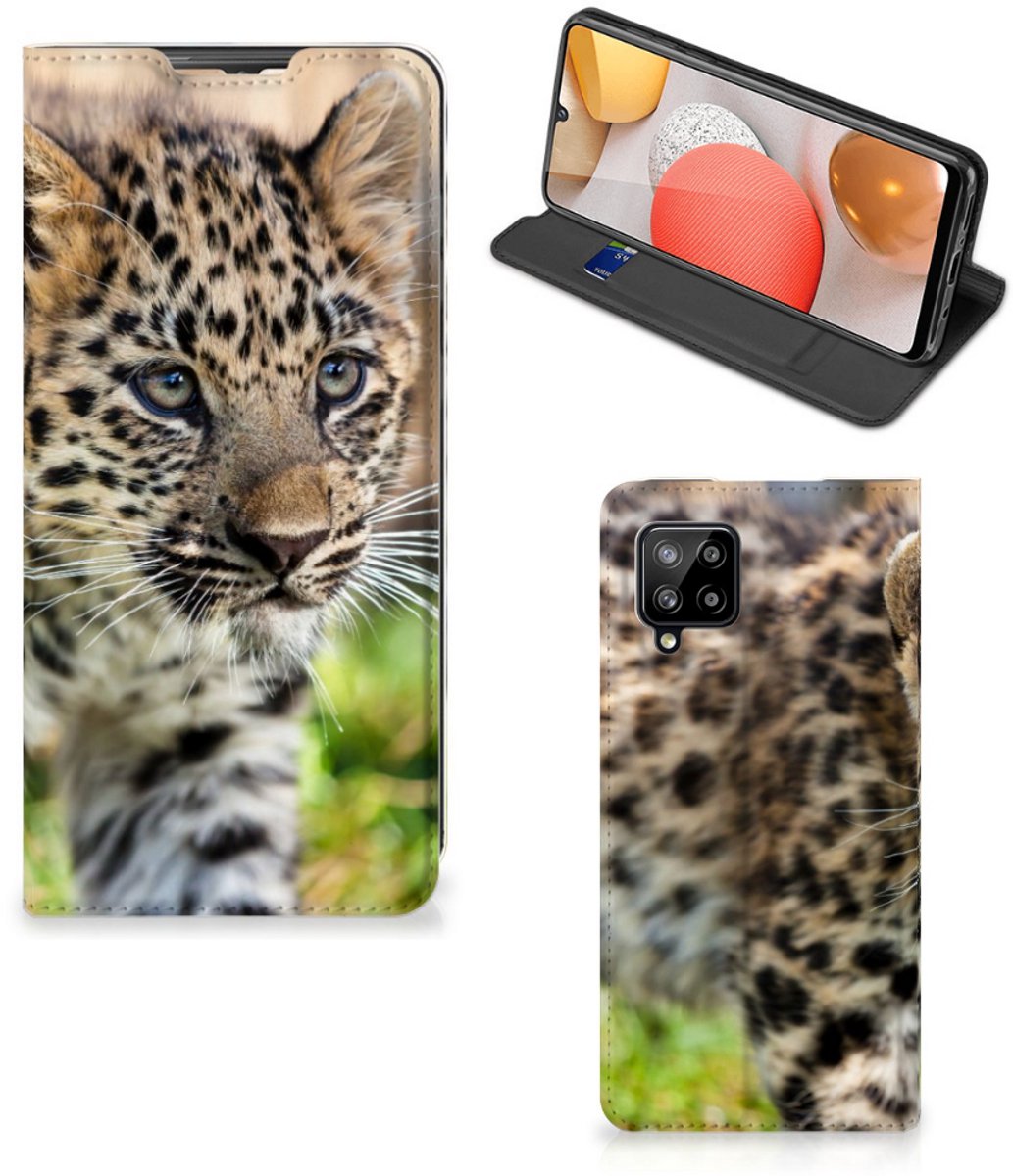 Samsung Galaxy A42 Hoesje maken Baby Luipaard