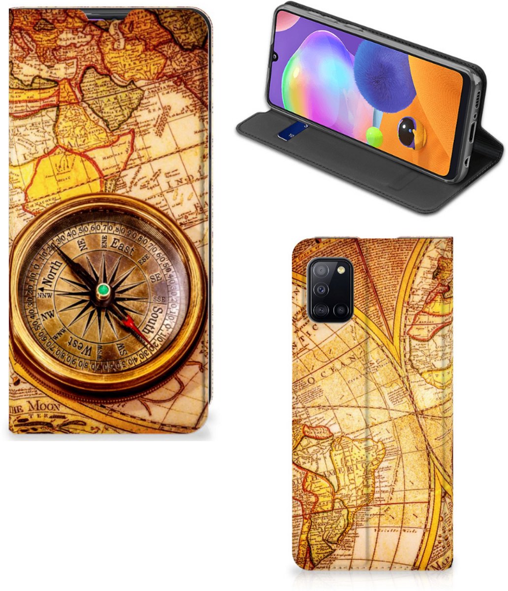 Samsung Galaxy A31 Book Cover Kompas