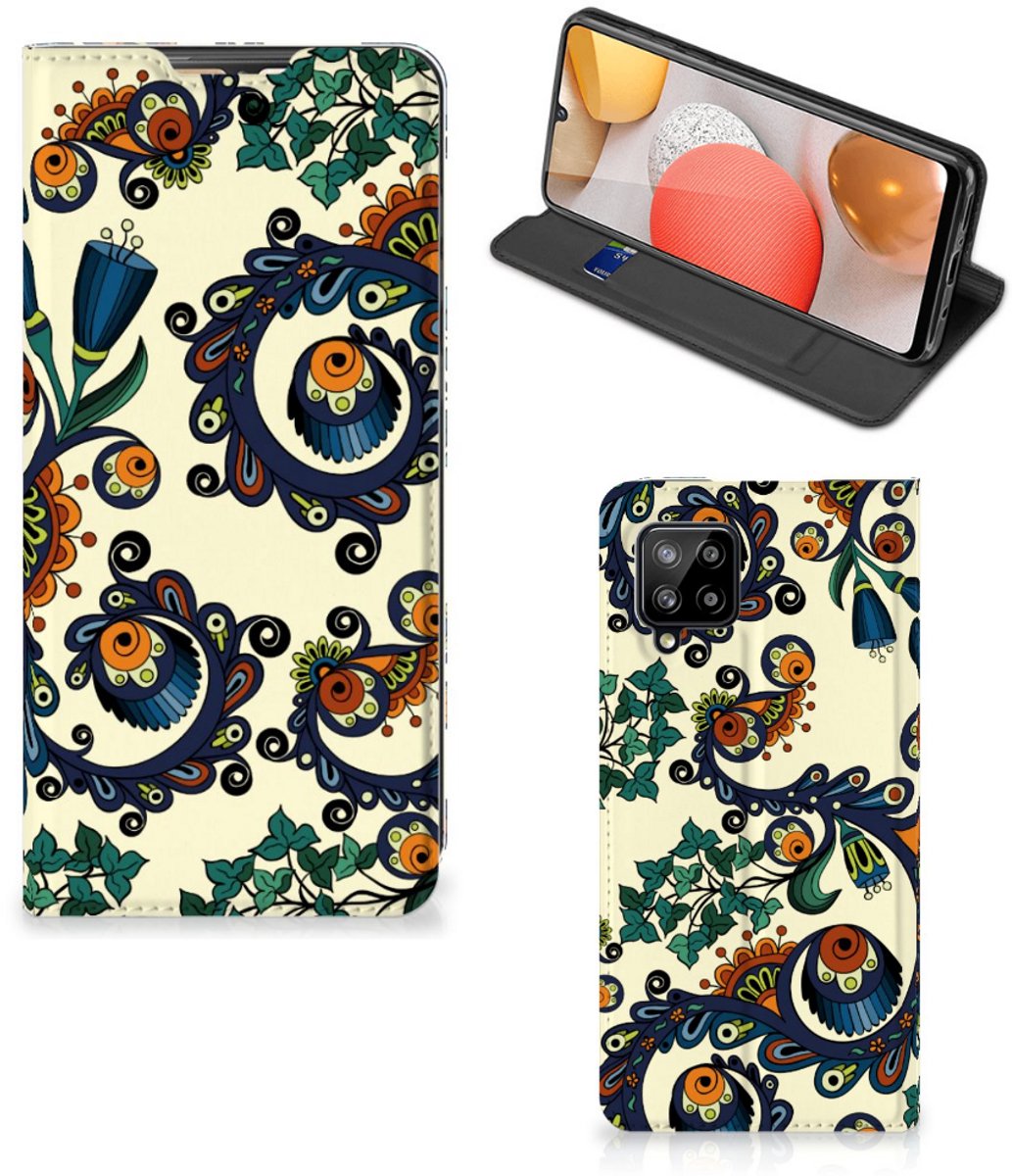 Telefoon Hoesje Samsung Galaxy A42 Barok Flower