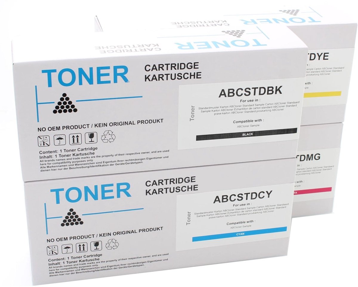 Pantum - Set Toner - CTL-A2100H - Zwart - Huismerk - geschikt voor CM2100D, CM2100DW, CM2100ADN, CM2100ADW, CP2100D, CP2100DN, CP2100DW