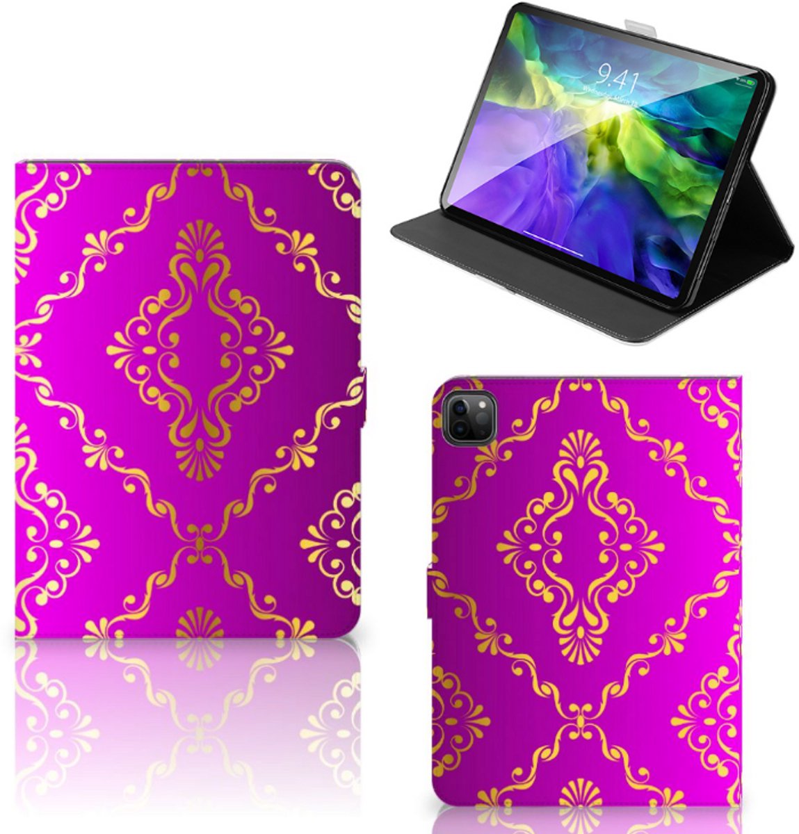 Tablet Hoes iPad Pro 11 2020/2021/2022 Barok Roze