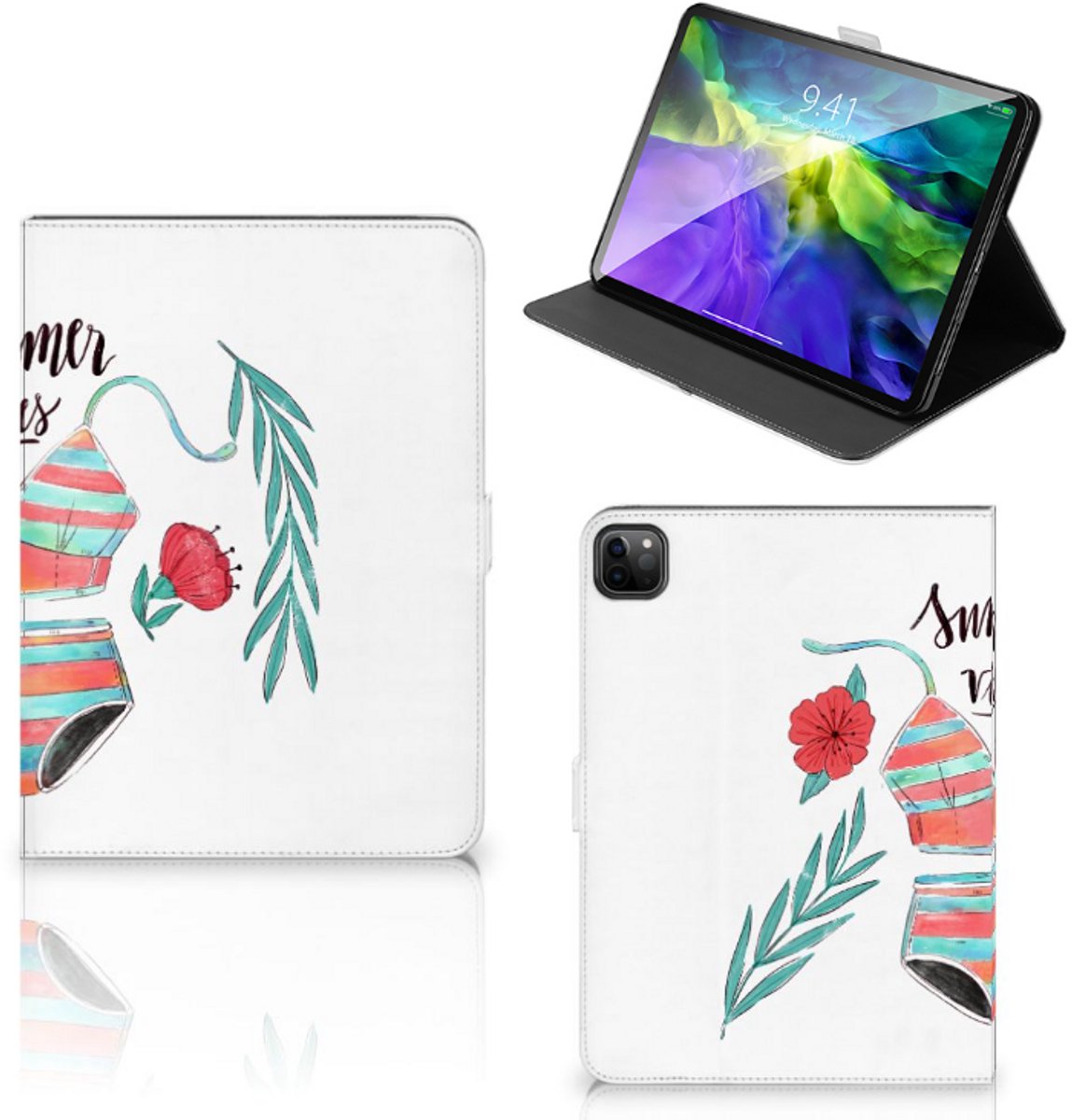 iPad Pro 11 2020/2021/2022 Hippe Tablet Hoes Boho Summer