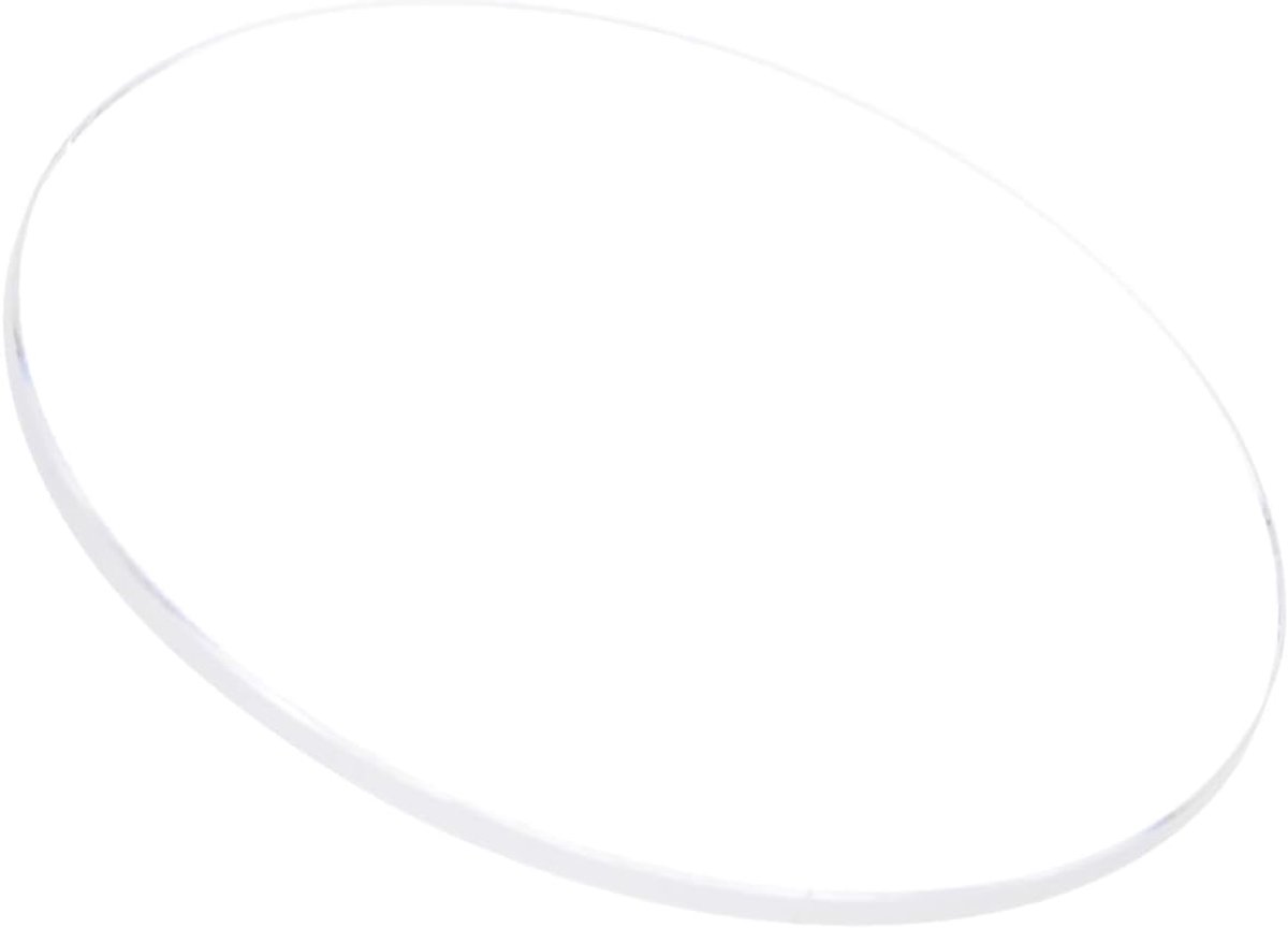 Glazen Kristallen Horlogelens - Diameter 27mm - Dikte 0.8mm - Ronde Platte Mineraal - Ultra-Dunne Horloge Glazen Vervanging - Toepassingen: Voor Horlogemakers - Doe-Het-Zelf Reparaties