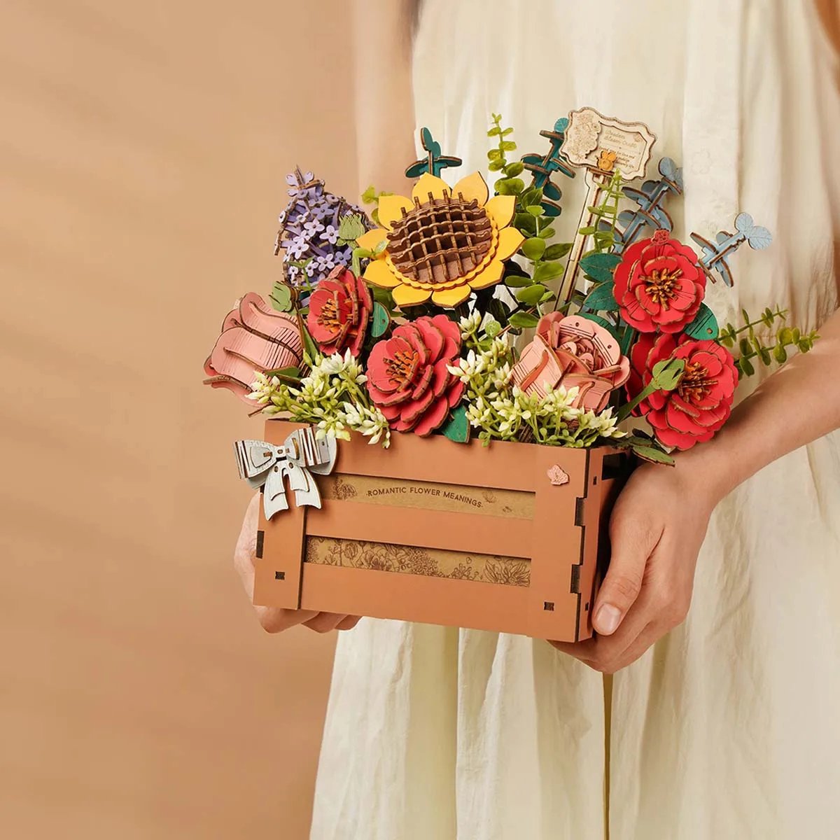 Wood Art - Wooden Bloom Box — cadeau in Hobby - foto 8