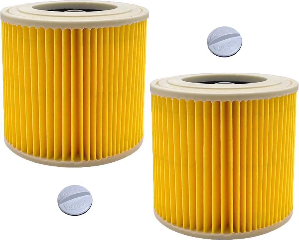 Geschikt voor Kärcher WD3 Premium, WD2 en WD3 filterpatronen.