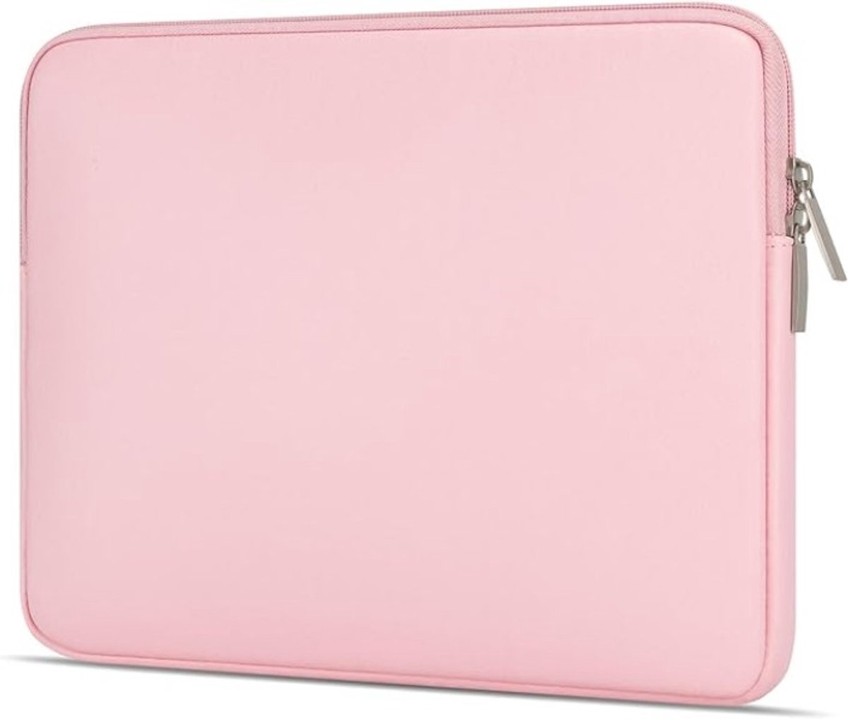 15,6 Inch Laptop Sleeve - Waterdichte Leren Hoes voor Notebooks - Roze