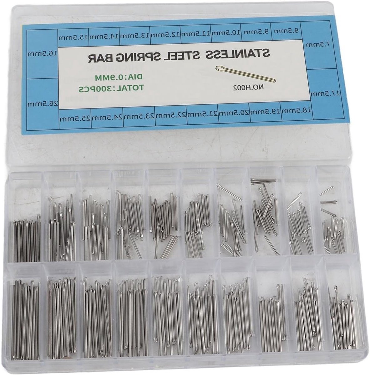Praktische 0.9mm Horloge Cotter Pins, Draagbare Split Pins voor Horlogeband Reparatie en Accessoires