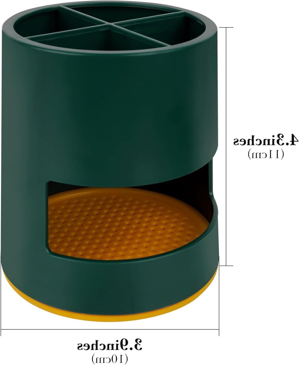 Elektrische Tandenborstelhouder met 4 Slots - Plastic Organizer voor Tandenborstels, Compatibel met Oral-B iO, Philips Sonicare en Colgate - Ideaal voor Badkamer en Tandenverzorging — afbeelding 5