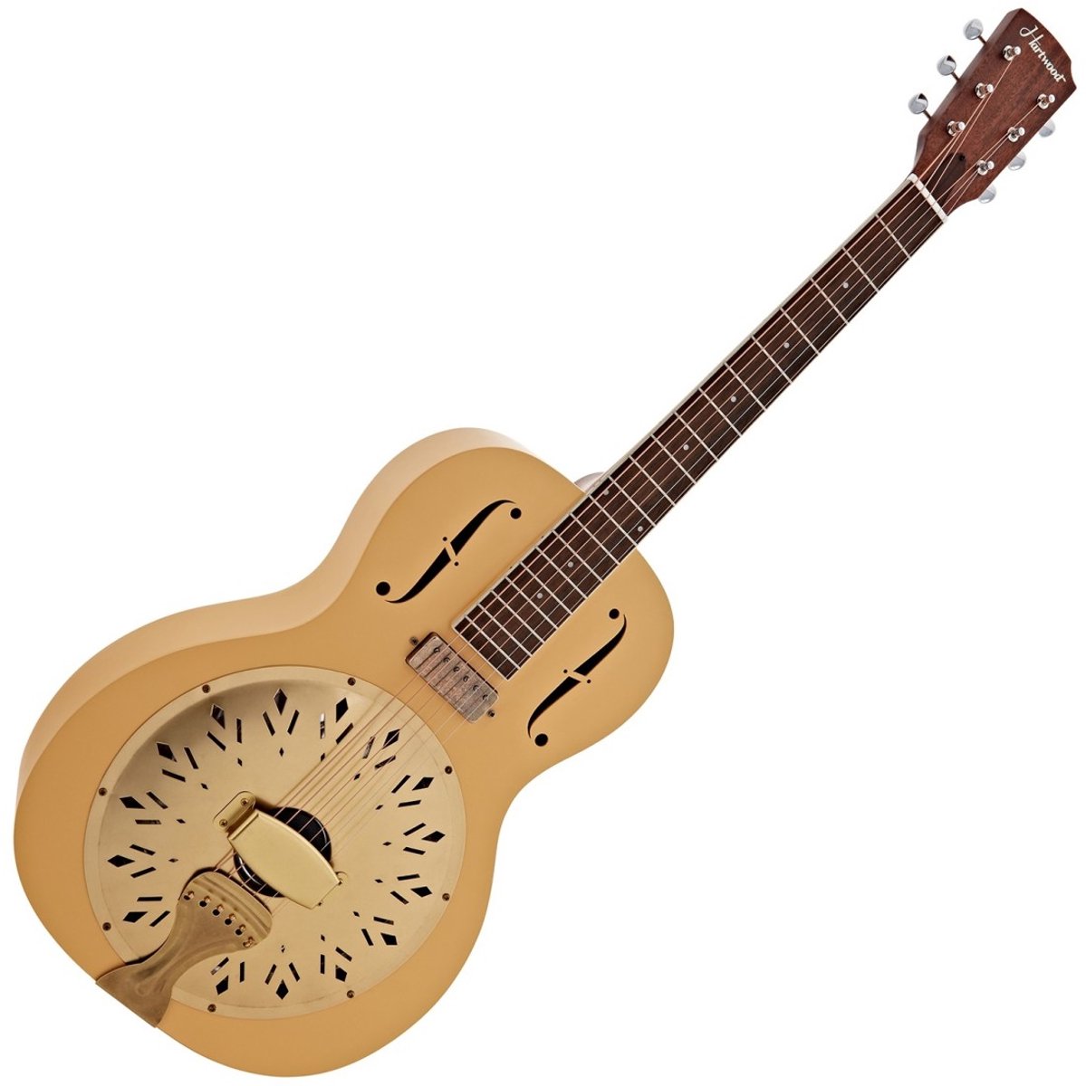 Hartwood Electro Klankkast Gitaar, Butterscotch