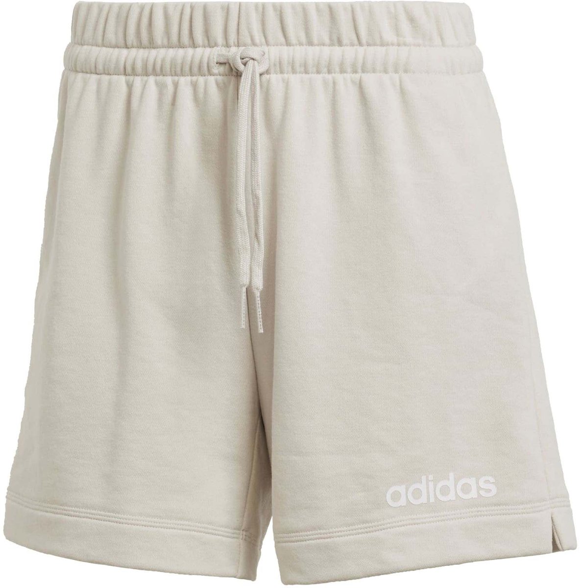 Korte Broek Adidas Sport W Lin Ft Sho Sportswear Vrouwen Beige