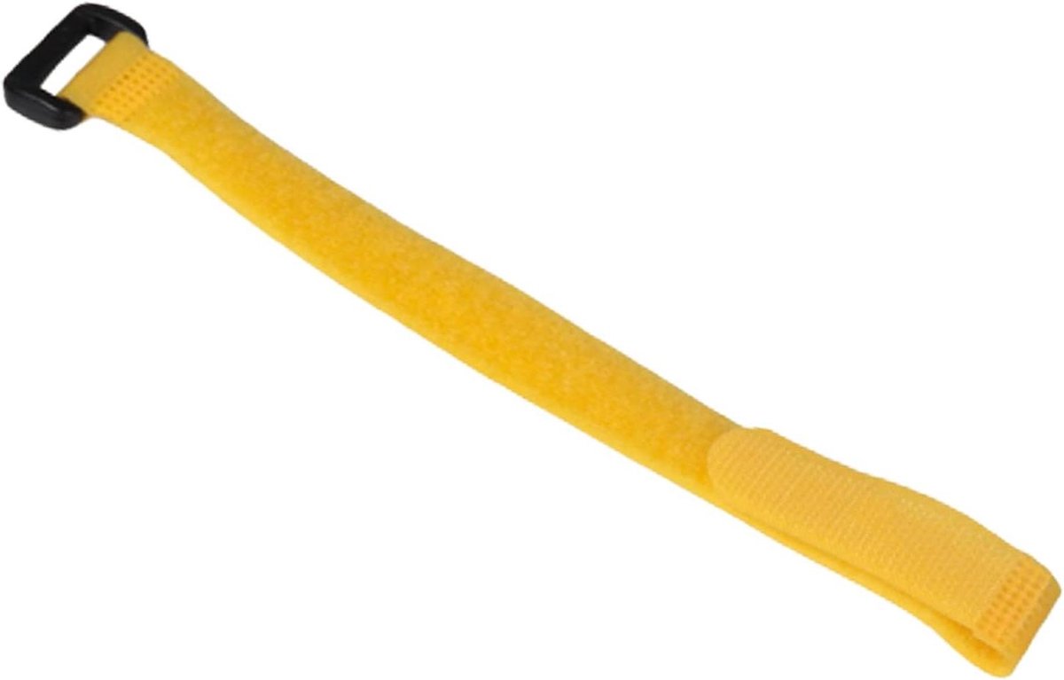 Fietsrek Elastische Band - Fietswiel Stabilisator - Fietsen Vastzetten - Innovatieve Gelgrip - 20x200mm - Geel