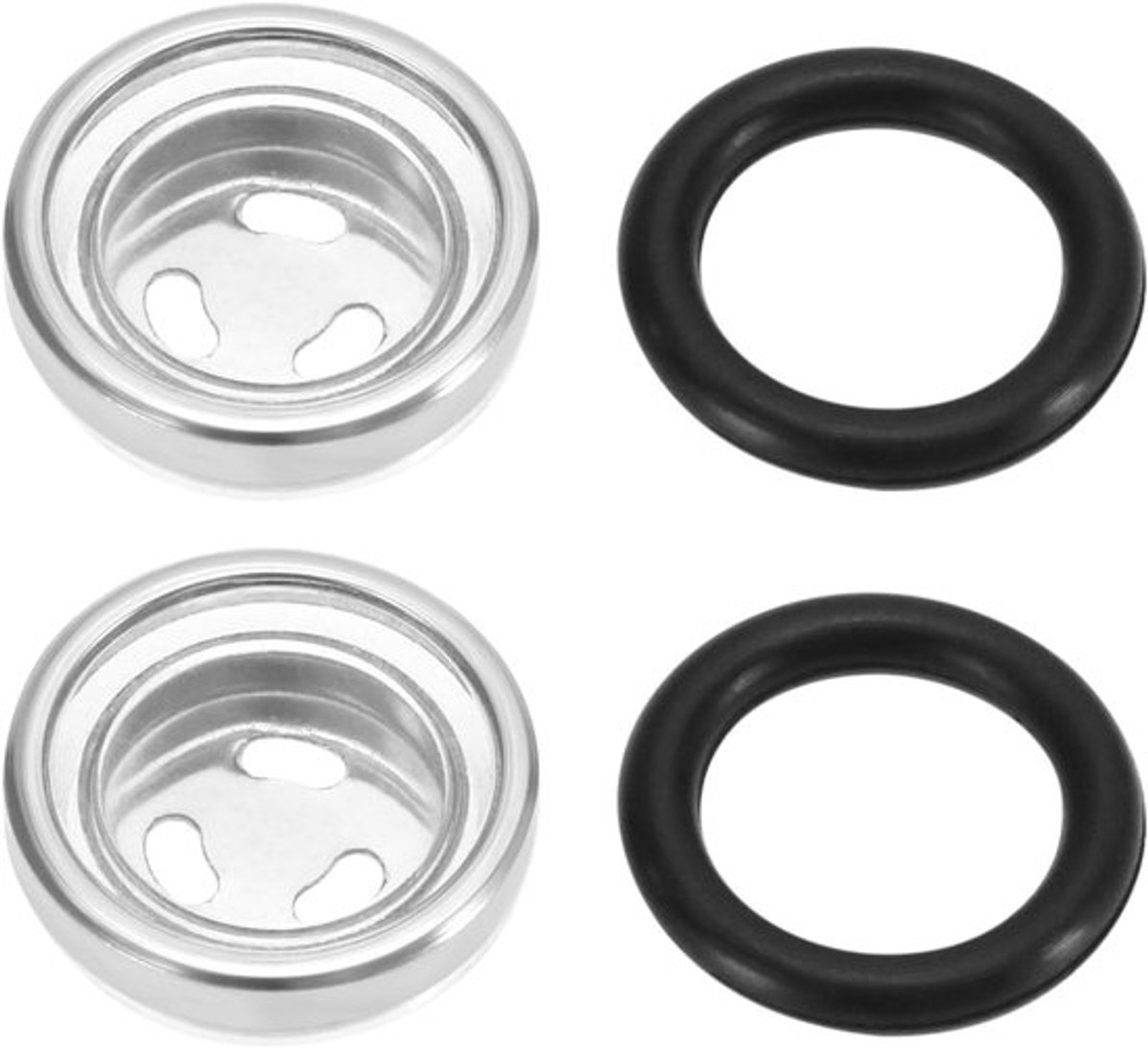 Remvloeistofniveau-indicator Motorfiets - Remcilinder - Transparant - Olie - Controle - Geschikt voor Motor - Dirt Bike - Rempomp - 12mm - 2 stuks.