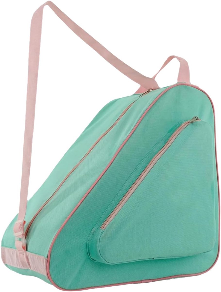 Schaatsen Tas - Sportuitrusting Drager - Veelzijdig Gebruik - Waterdicht Nylon Materiaal - 40 x 40 x 26 cm - Lichtgroen