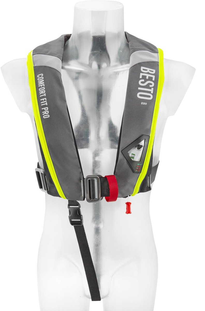 Besto Comfort Fit Pro 220N Antraciet/Gee