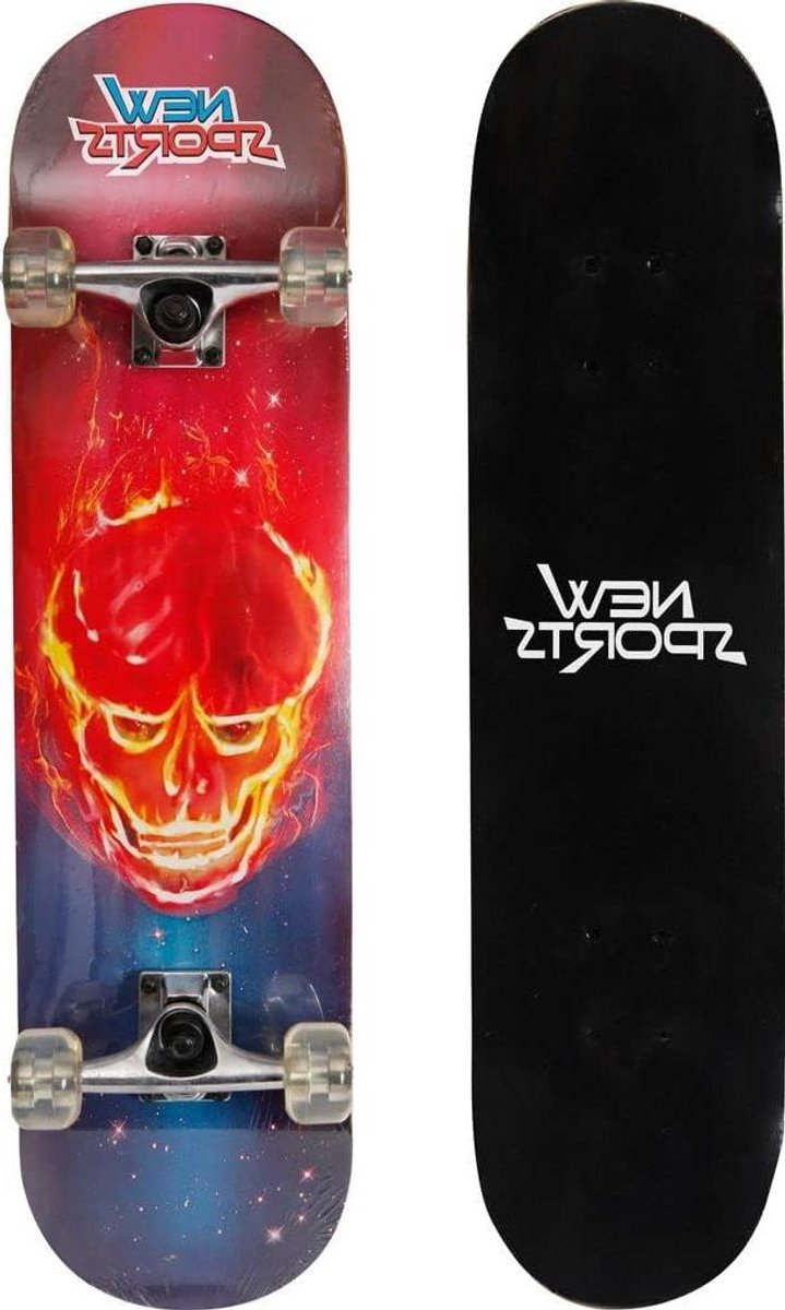 Sport Skateboard Longboard Outdoor Rijden 9-laags Esdoornhout 788 cm Meerkleurig