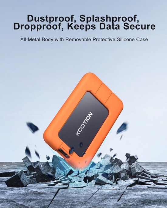 Interne SSD - Opslag Schijf - Snelle Data Overdracht - Hoge Snelheid - 1 TB - Zilver — afbeelding 5