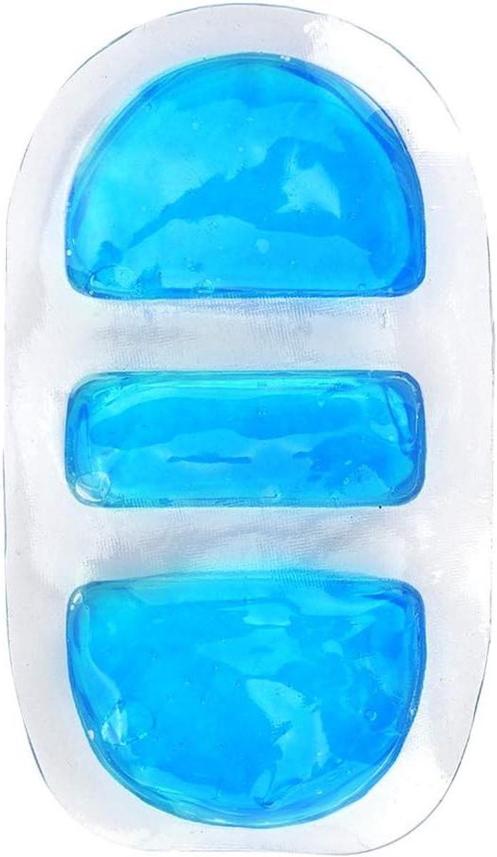Ijspakjes - Koud kompres - Letsel verzorgen - Herbruikbaar en flexibel - 11 x 65 cm - Blauw