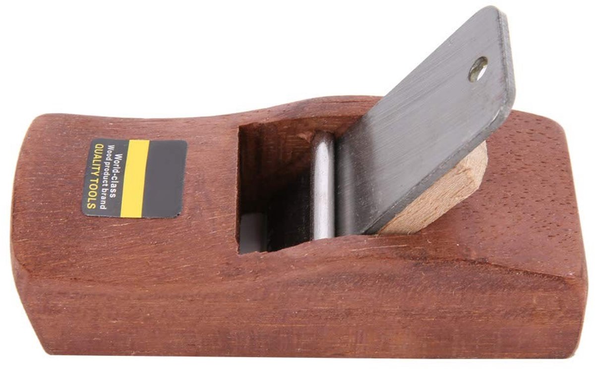 Dailygoods- Houtbewerkingsvliegtuig 110MM - Timmerman Schaaf - Handgereedschap - Houtschaafmachine - Hoogwaardig Staal - Geschikt voor Snijden en Polijsten - Houtschaaf