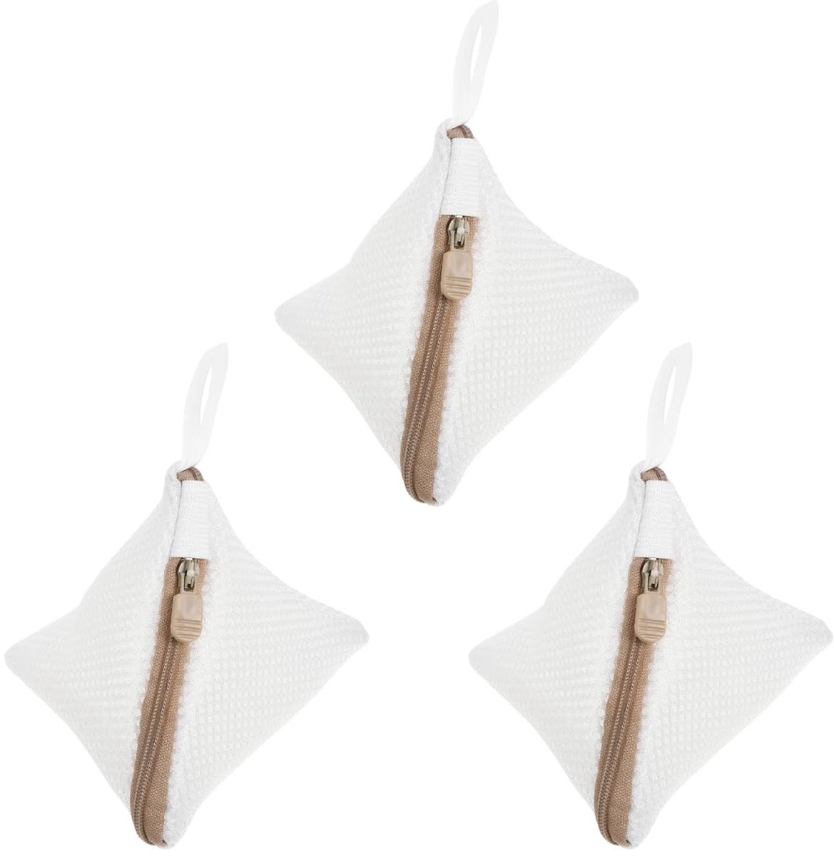 Dailygoods- Waszakken 3-delig - Mini Waszakken - Ruimtebesparend Ontwerp - Voorkomt Schade - Robuuste Constructie - Voor Wasmachine - Wasnet
