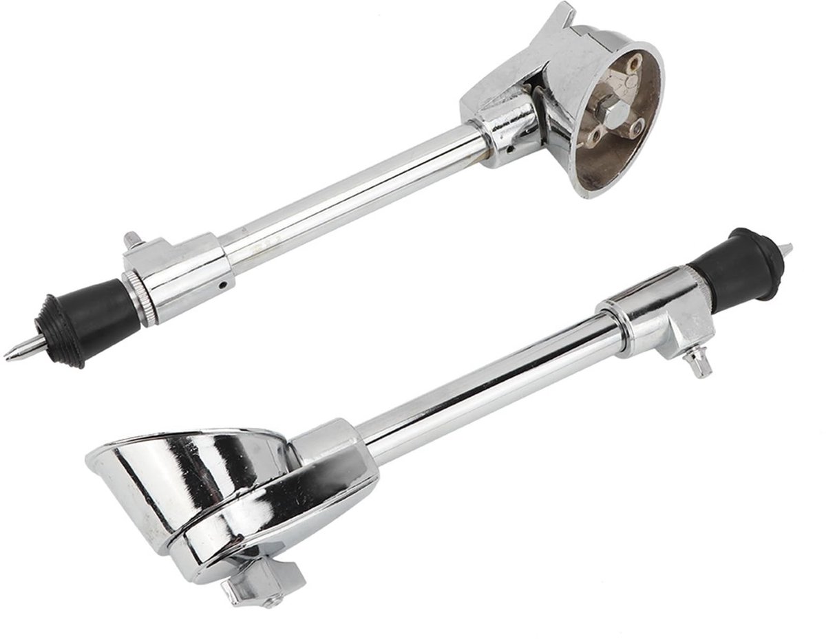 Dailygoods- Drumvoeten 2 Stuks - Duurzaam Materiaal - Gemakkelijk Te Dragen - Stabiele Prestaties - Vervangen Voor Drummers - Lange Levensduur - Trommelvoeten