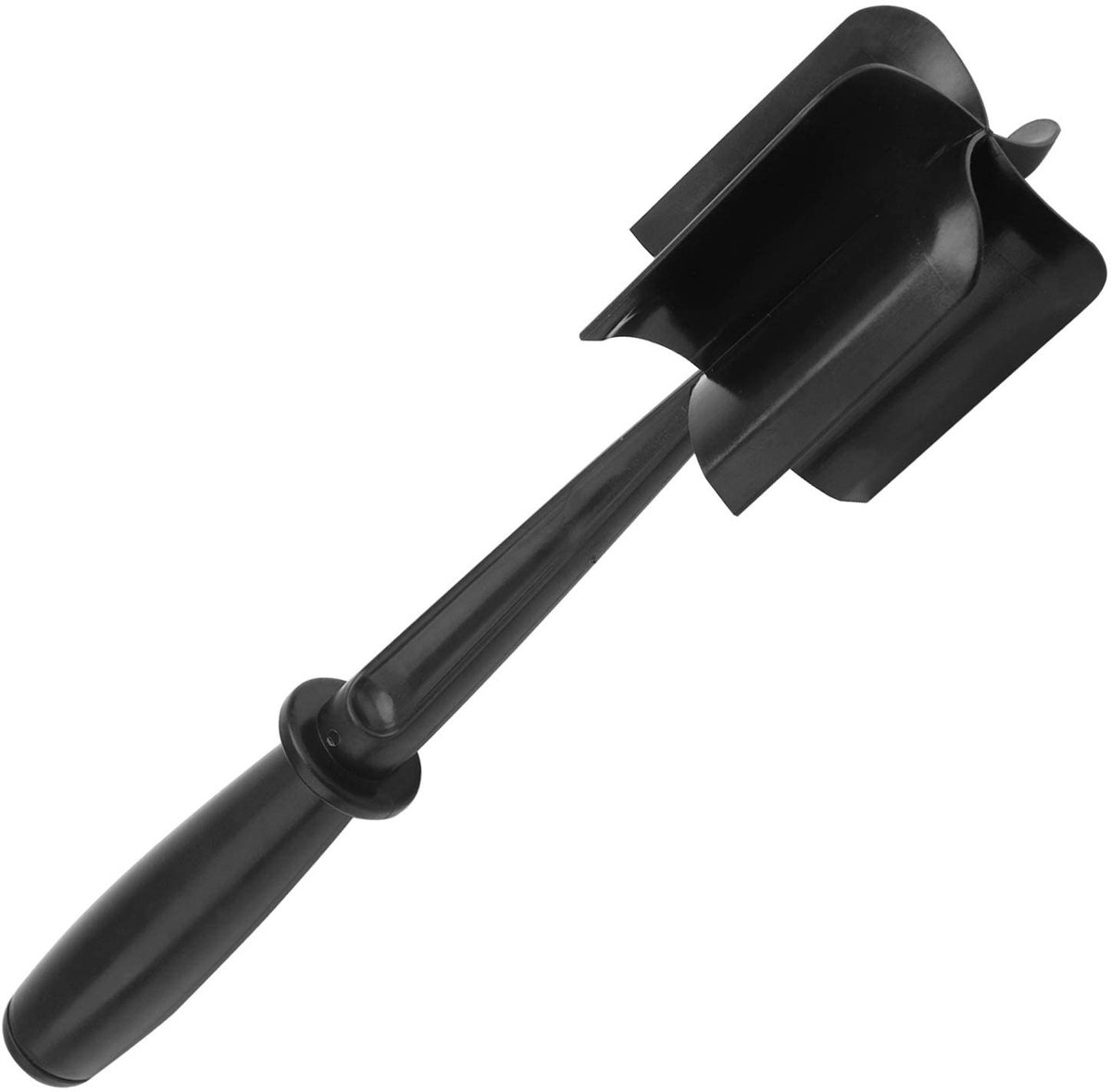 Dailygoods- Vleesstamper Hittebestendig - Vlees Masher - ABS-Materiaal - Antistick - 6,4 x 6,3 x 28 cm - Eenvoudig schoon te maken - Aardappelstamper