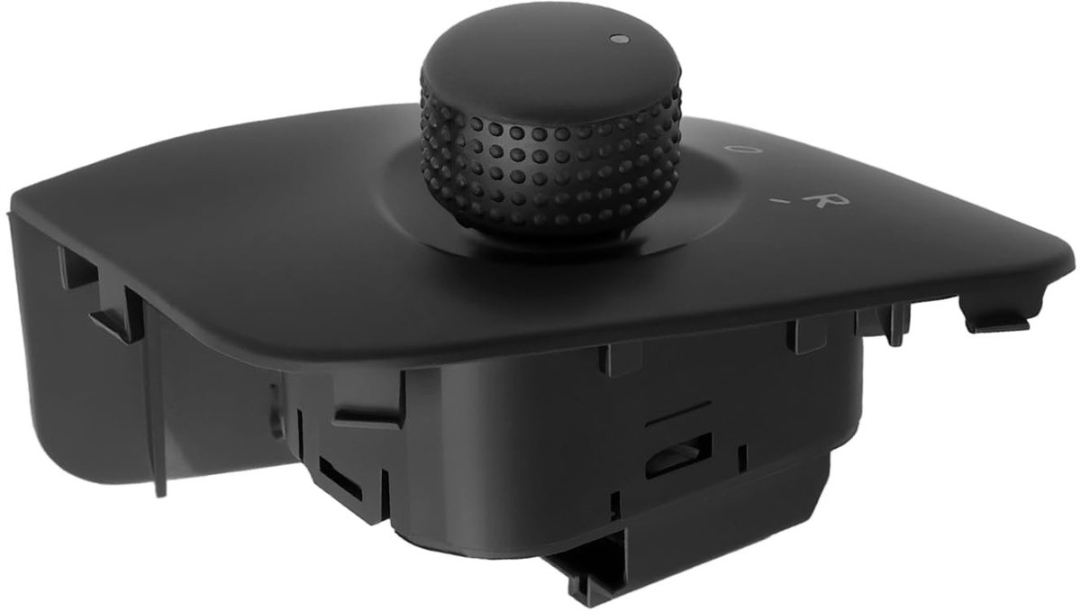 Dailygoods- Spiegelschakelaar Links - Vervangingsonderdeel 6J1959565A - Duurzaam Kunststof - Voor Seat Ibiza 2009-2017 - Eenvoudige Afstelling - Verbeterde Zichtbaarheid