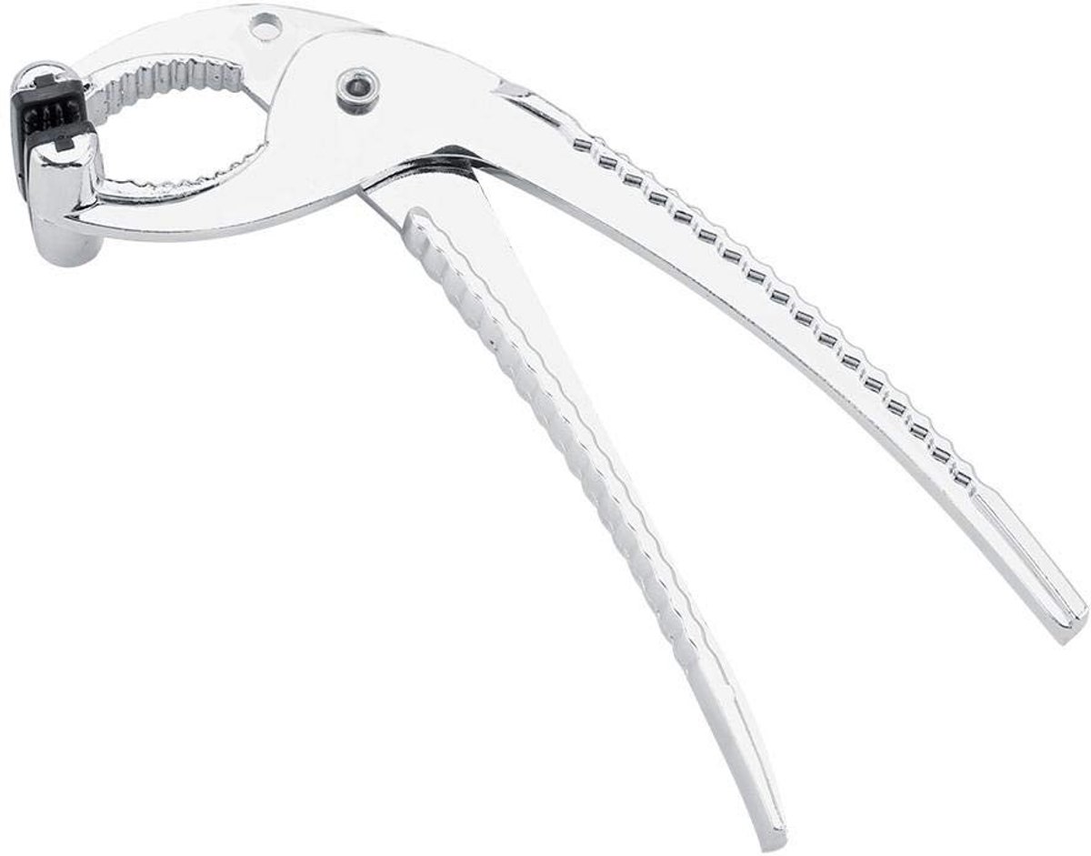 Dailygoods- Keukentang Antislip Handvat - RVS Keukentang - Siliconen Keukentang - Oven Tang - Makkelijk te Reinigen - Ergonomisch Ontwerp - Keukentangen