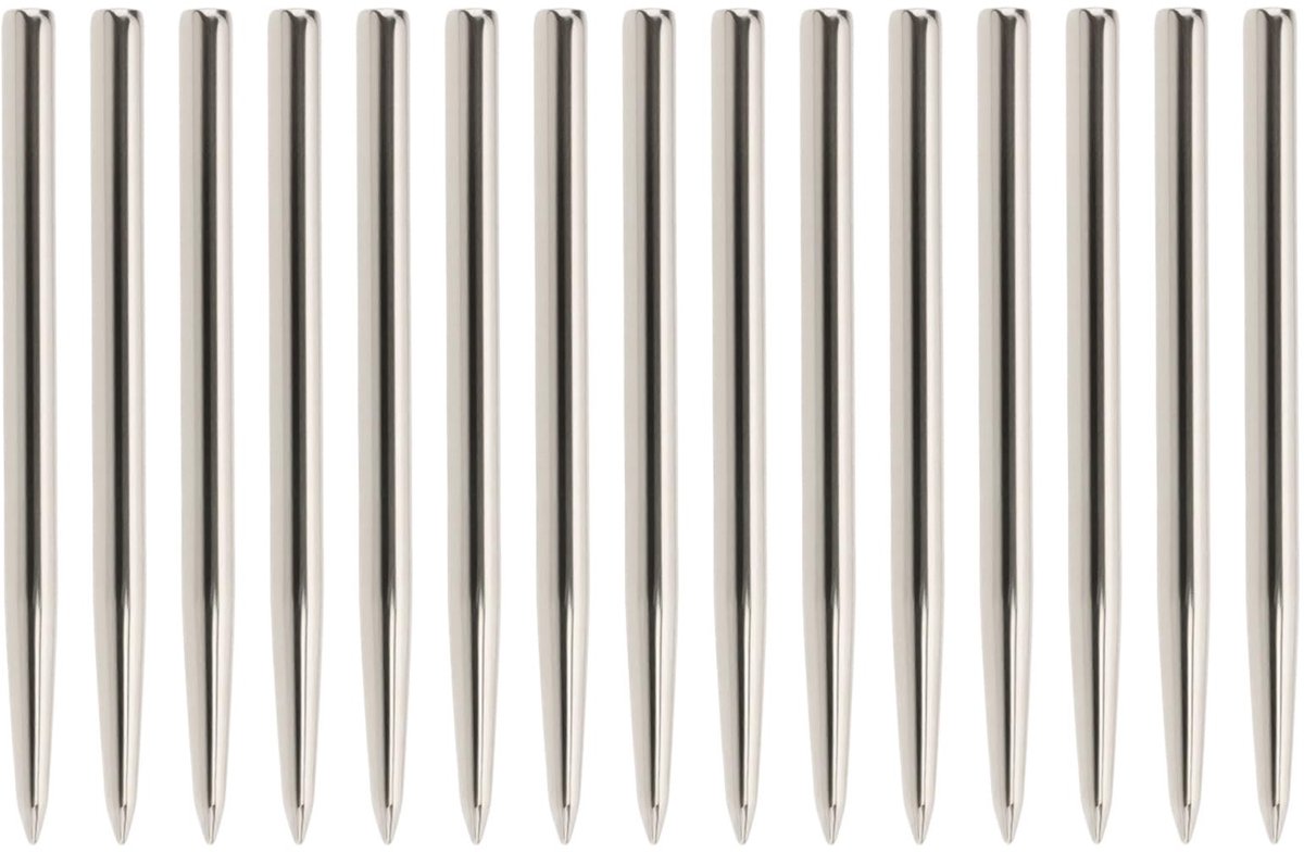 Dailygoods- Dart Tips 36mm - Steeltip - Vervangpunten - Slijper - Verwijderer - Lichtgewicht 1 gram - Dartpunten
