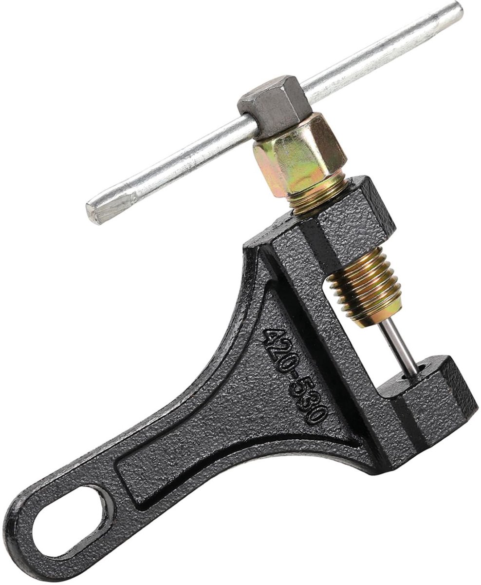 Dailygoods- Kettingbreker Geschikt voor 420-530 Rollerkettingen - Verstelbaar - Ergonomisch - Corrosiebestendig - Voor Motoren/ATV's - Voor Karts/Scooters - Kettingtool