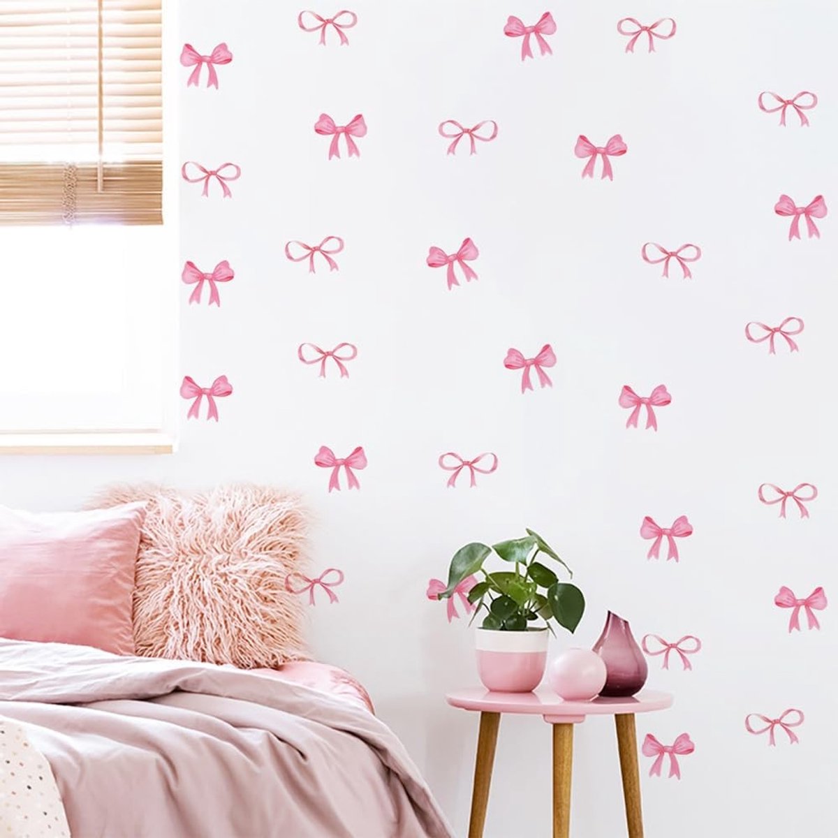 Dailygoods- Muursticker Set van 9 - Zelfklevende Muurdecoratie - Waterdicht - Slijtvast - Rustgevende Sfeer - Schattige Patronen