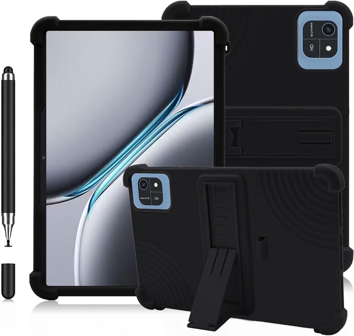 Tablet Hoes - Beschermhoes - Dagelijks Gebruik - Verstelbare Standaard - 10 inch - Zwart