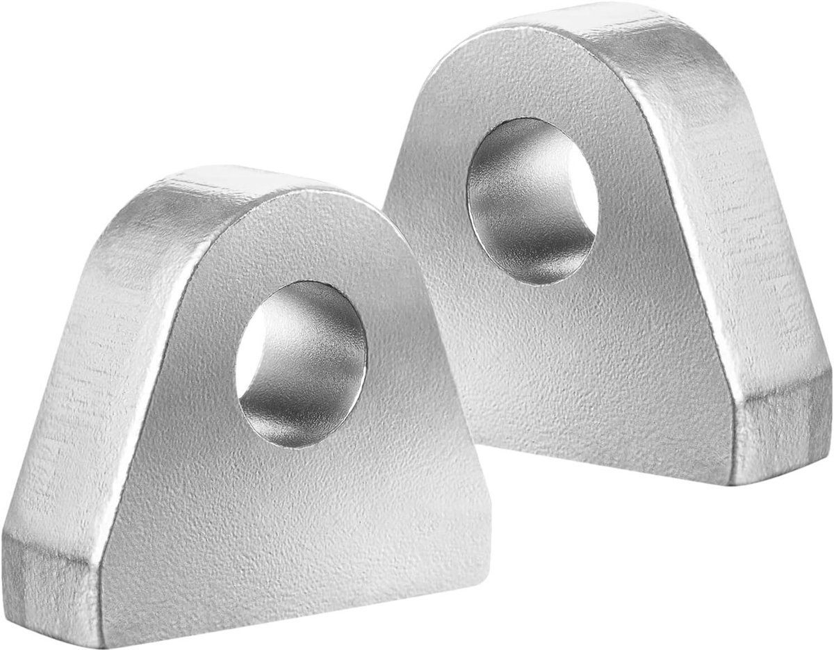 SAFE SACE-RAY RAY GRILLO Support – Set of 2 for Offroad, Trucks, Trailers, Hydraulic Buckets, Hooks with Welded Zip on a Car Frame, Robust Anchors for