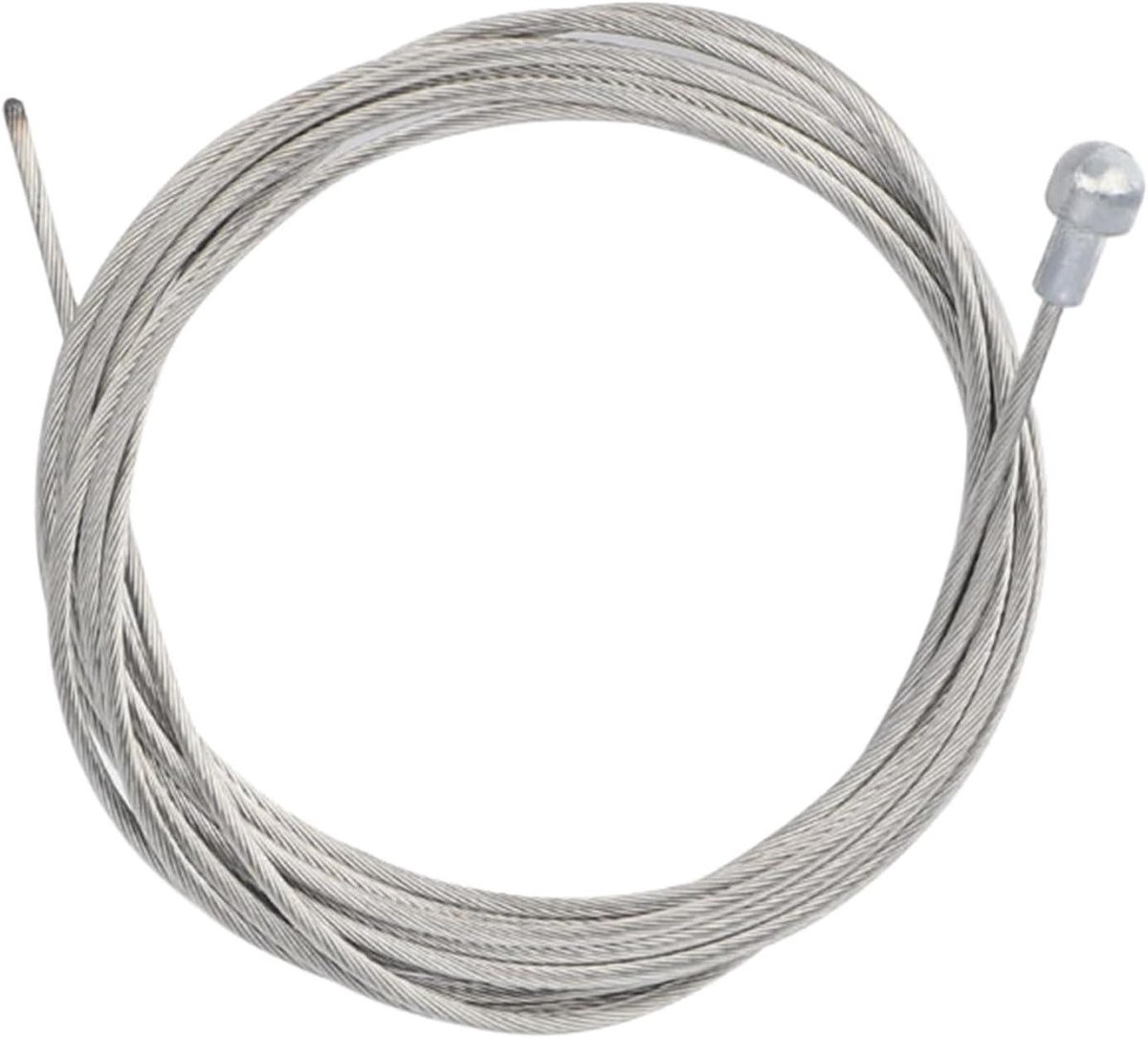Remkabelset Fiets - Schakelkabels RVS - Fietsonderhoud Reparatie - Roestvrij Staal - 200 cm - Zilver