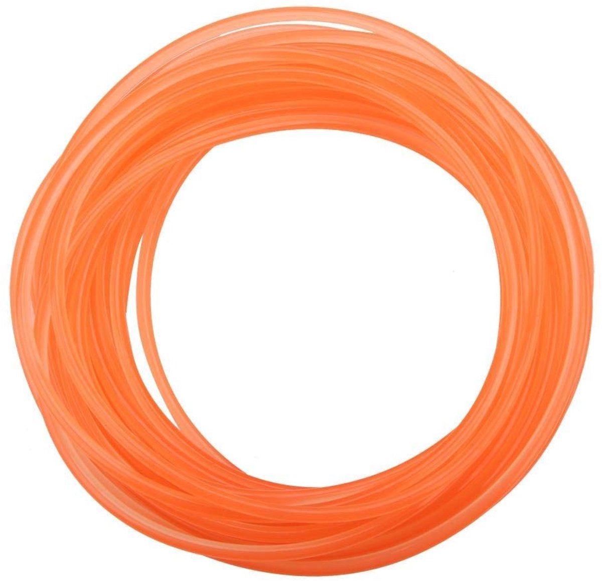Dailygoods- Aandrijfriem PU - Ronde Polyurethaan Riempje - 6 mm x 10 m - Transmissieriem - Geschikt voor Meerdere Toepassingen - Comfortabel in Gebruik